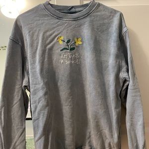 Thanks a Bunch urban Embroidered sweatshirt